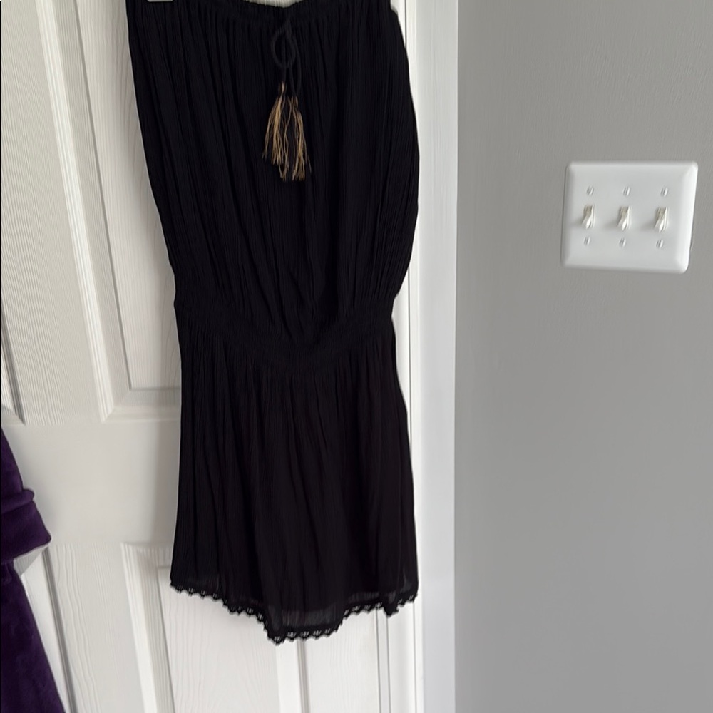 Elegant Black Mini Dress